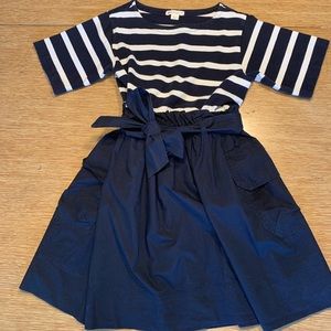 Crewcuts navy dress size 7